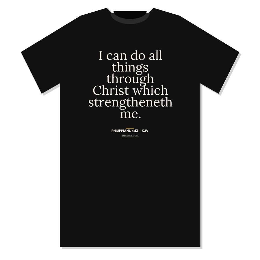 Philippians 4:13 shirt
