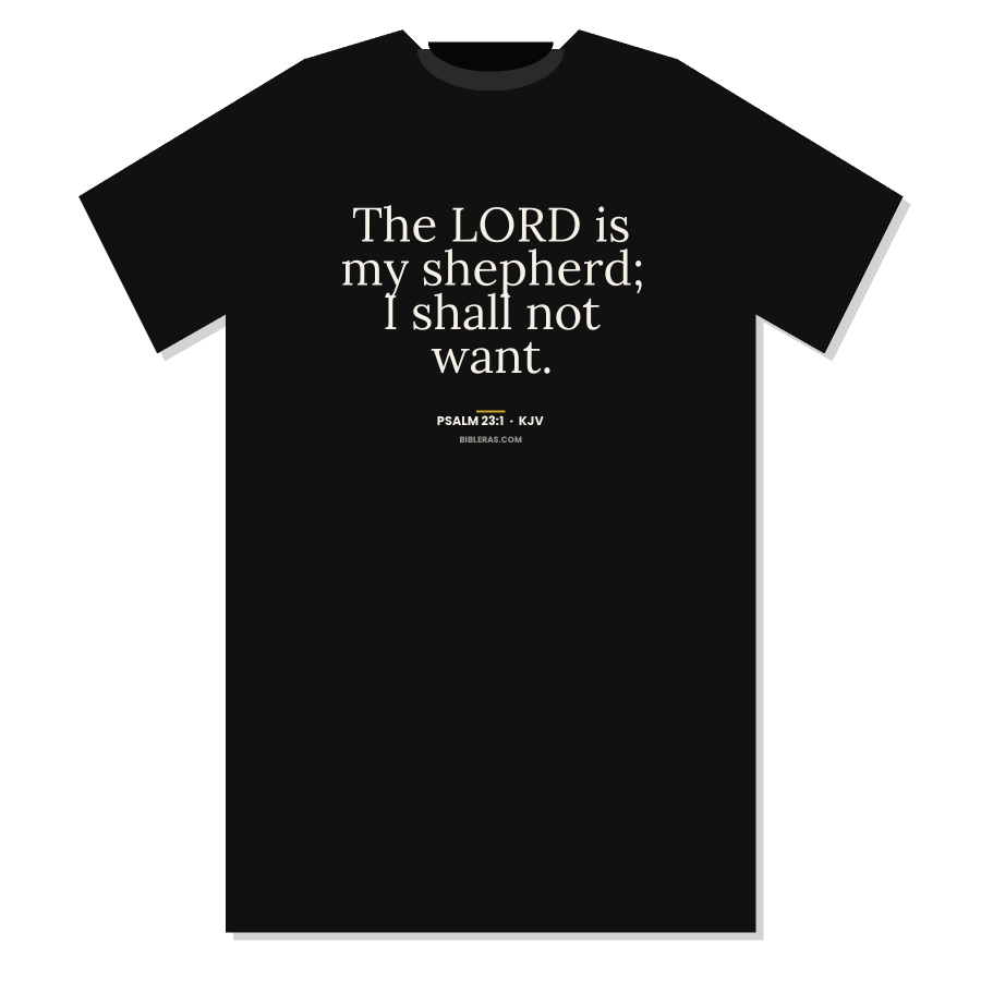 Psalm 23:1 shirt
